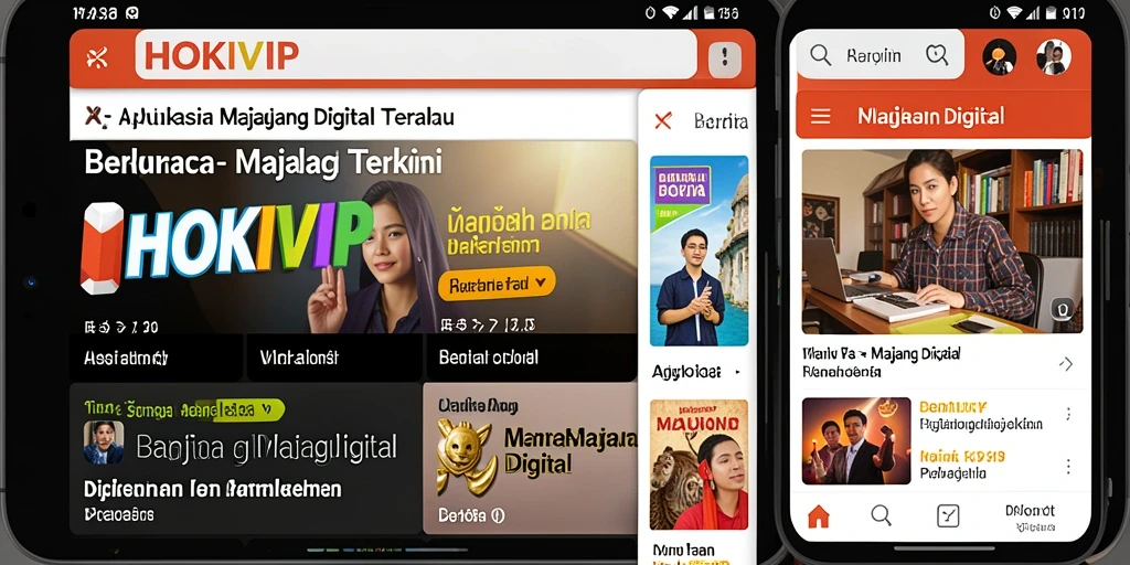 Antarmuka HOKIVIP yang menarik dan informatif.