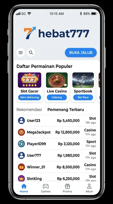 Link Alternatif Hebat777 untuk Akses Mudah