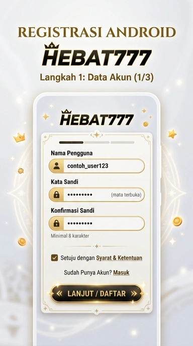 Buat Akun Baru Hebat777 dengan Mudah